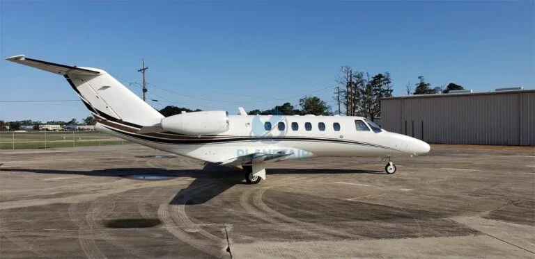 Exterior view of a 2007 Cessna Citation CJ2+.