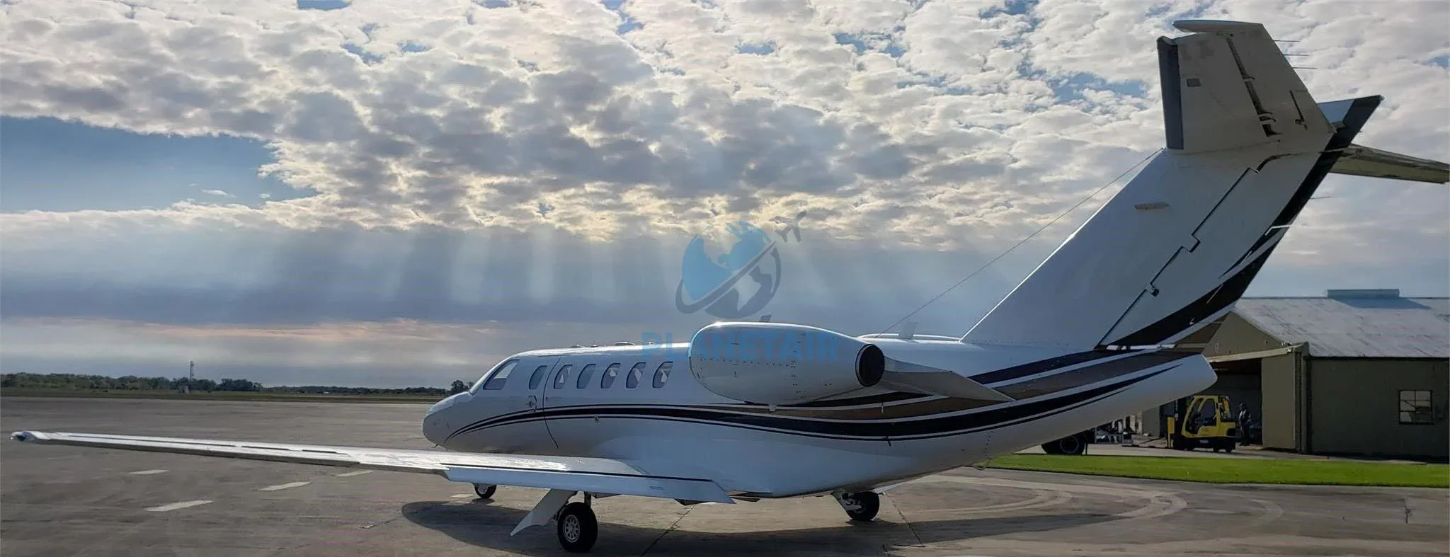 Exterior view of a 2007 Cessna Citation CJ2+.