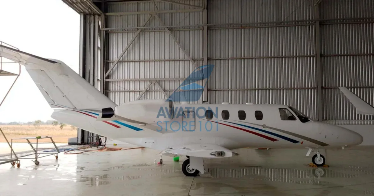 Exterior view of a 2015 Cessna Citation M2.