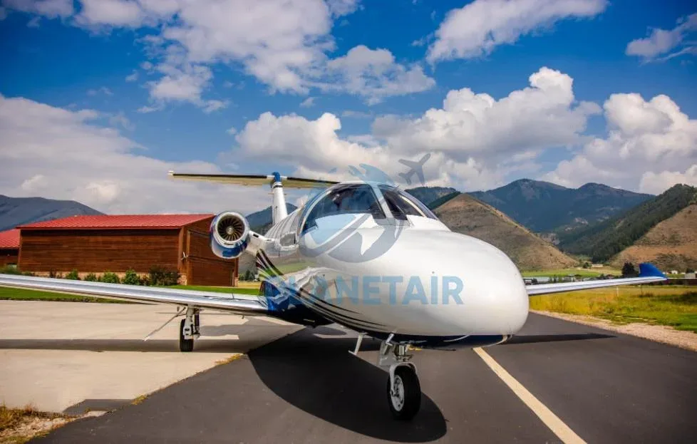 Exterior view of a 2019 Cessna Citation M2.
