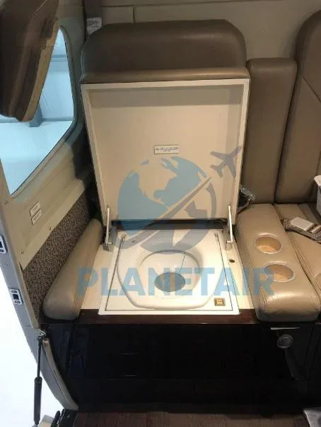 Cabin interior of a 2013 Cessna Grand Caravan EX.