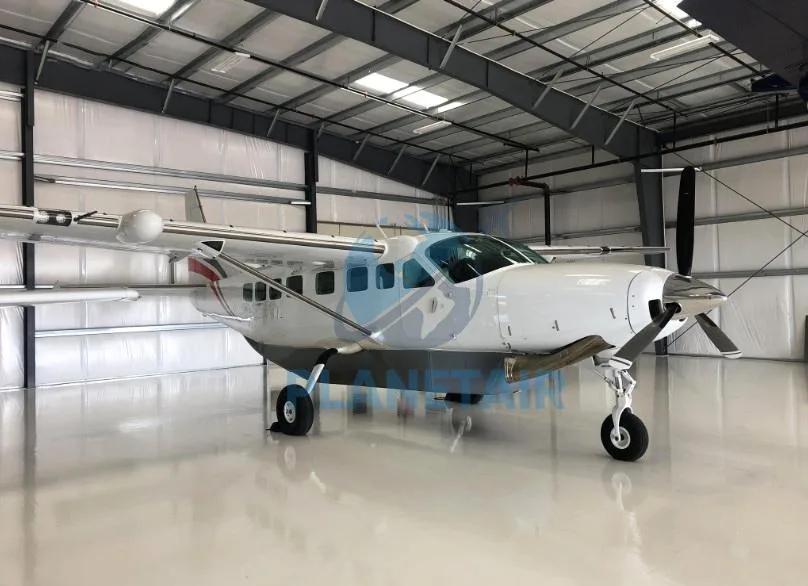 Exterior view of a 2013 Cessna Grand Caravan EX.