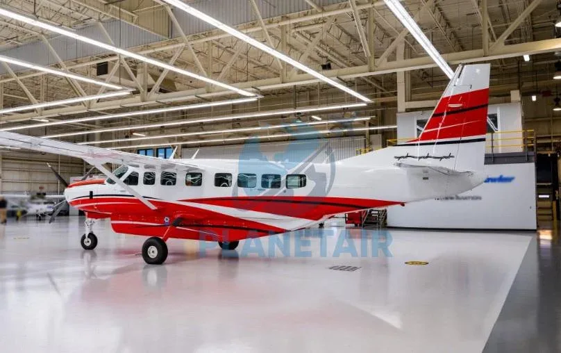Exterior view of a 2020 Cessna Grand Caravan EX.