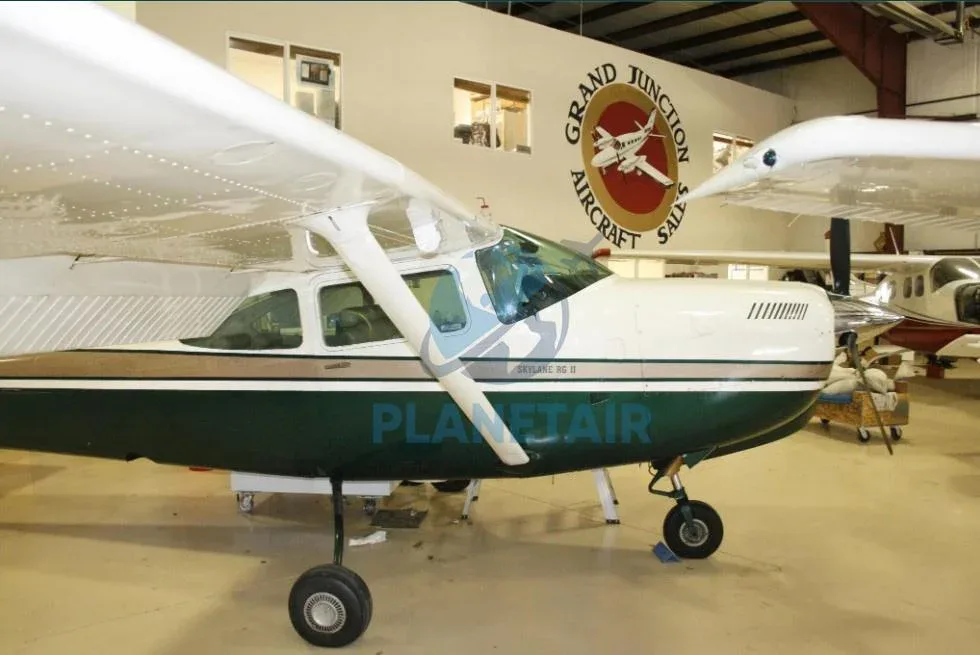Exterior view of a 1979 Cessna R182RG SKYLANE.