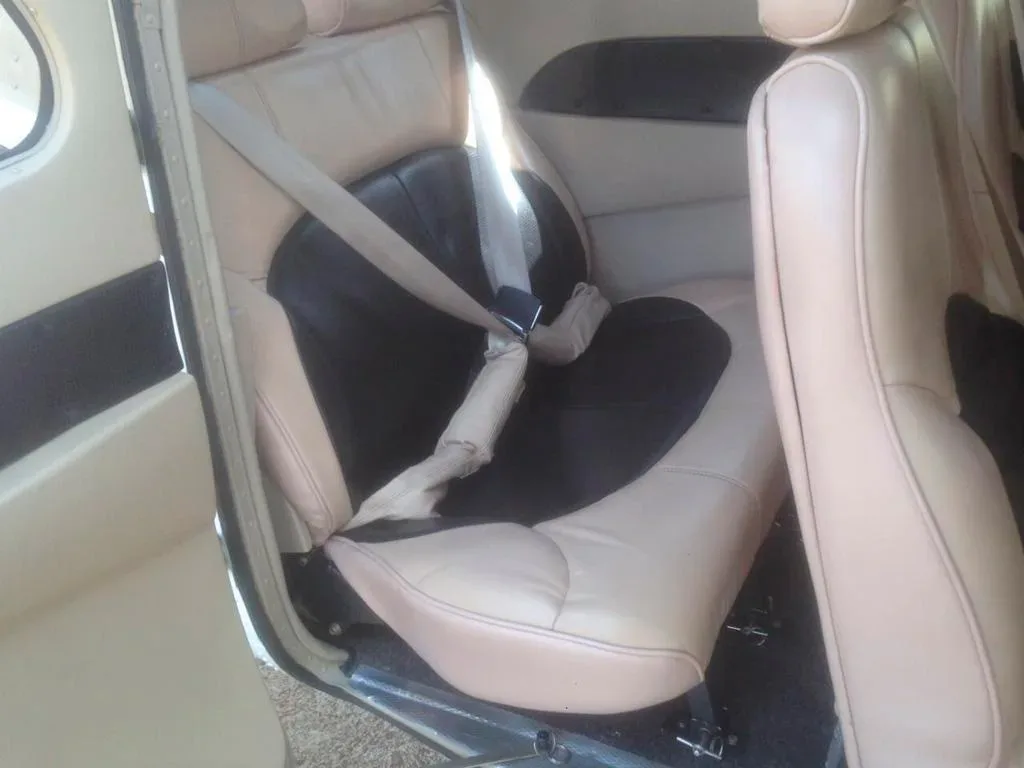 Cabin interior of a 2010 Cessna T206H Stationair.