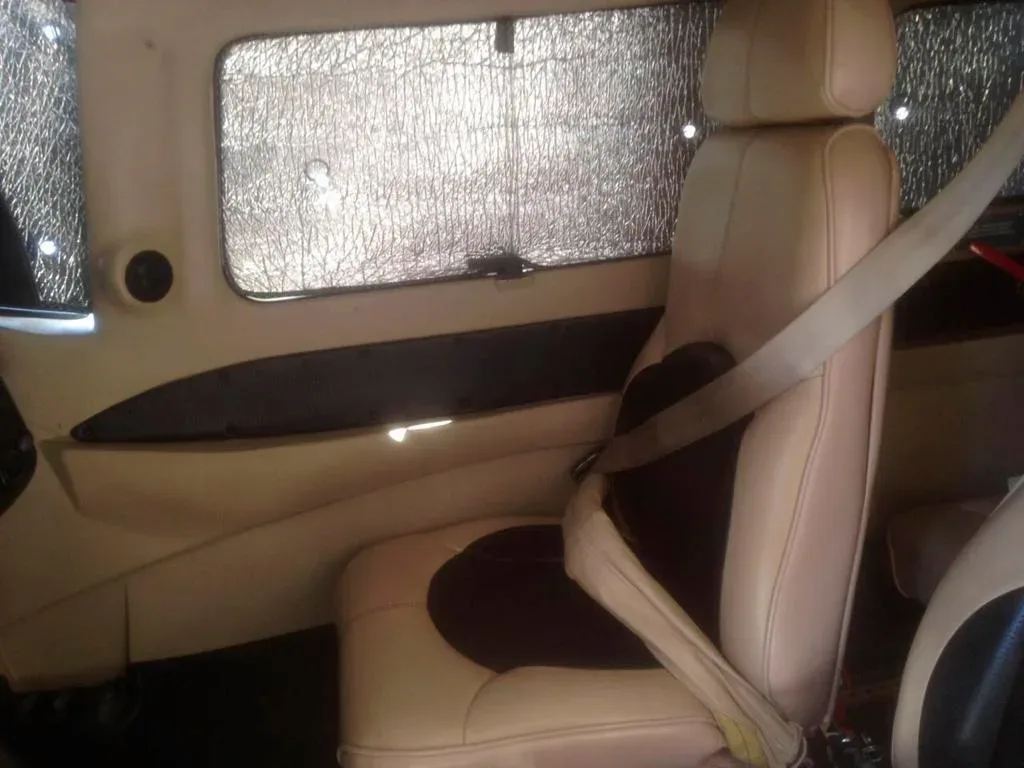 Cabin interior of a 2010 Cessna T206H Stationair.