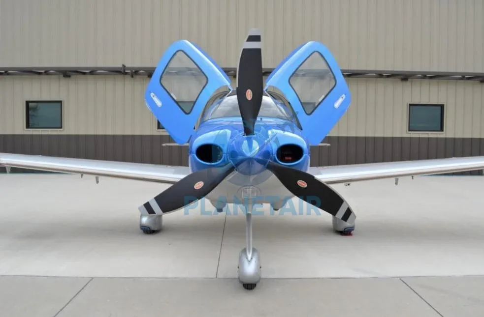 Exterior view of a 2019 Cirrus SR22T G6 GTS.
