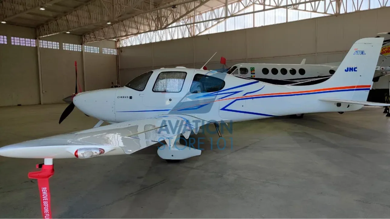 Exterior view of a 2019 Cirrus SR22T G6 GTS.