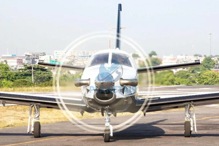 Exterior view of a 2008 Daher Socata TBM850.