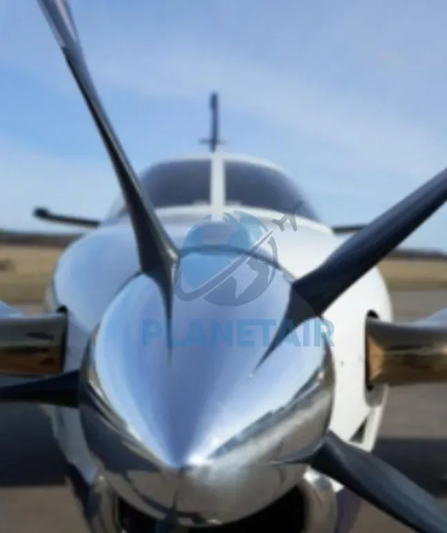Exterior view of a 2010 Daher Socata TBM850.