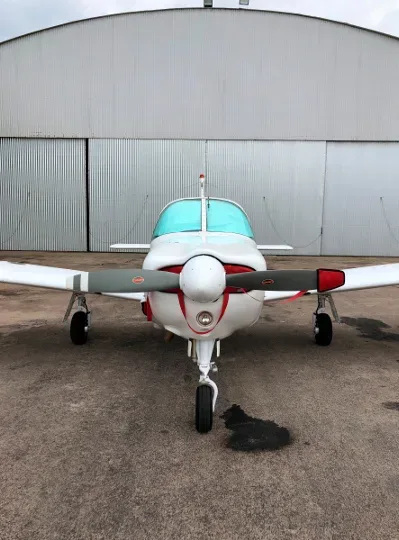 Exterior view of a 1977 Embraer Corisco.