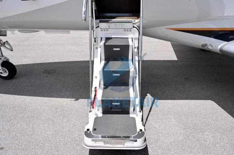 Cabin interior of a 2011 Embraer Phenom 100.