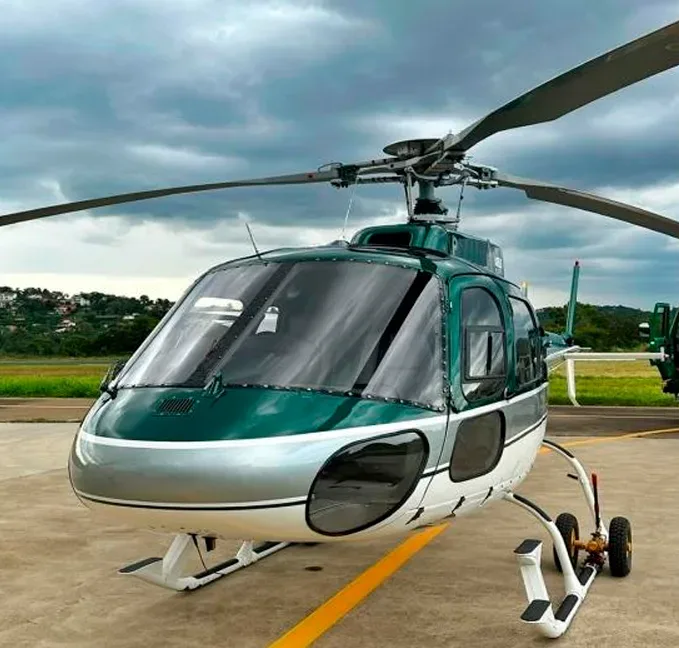 Marketing image of a 1998 Eurocopter AS350B2.