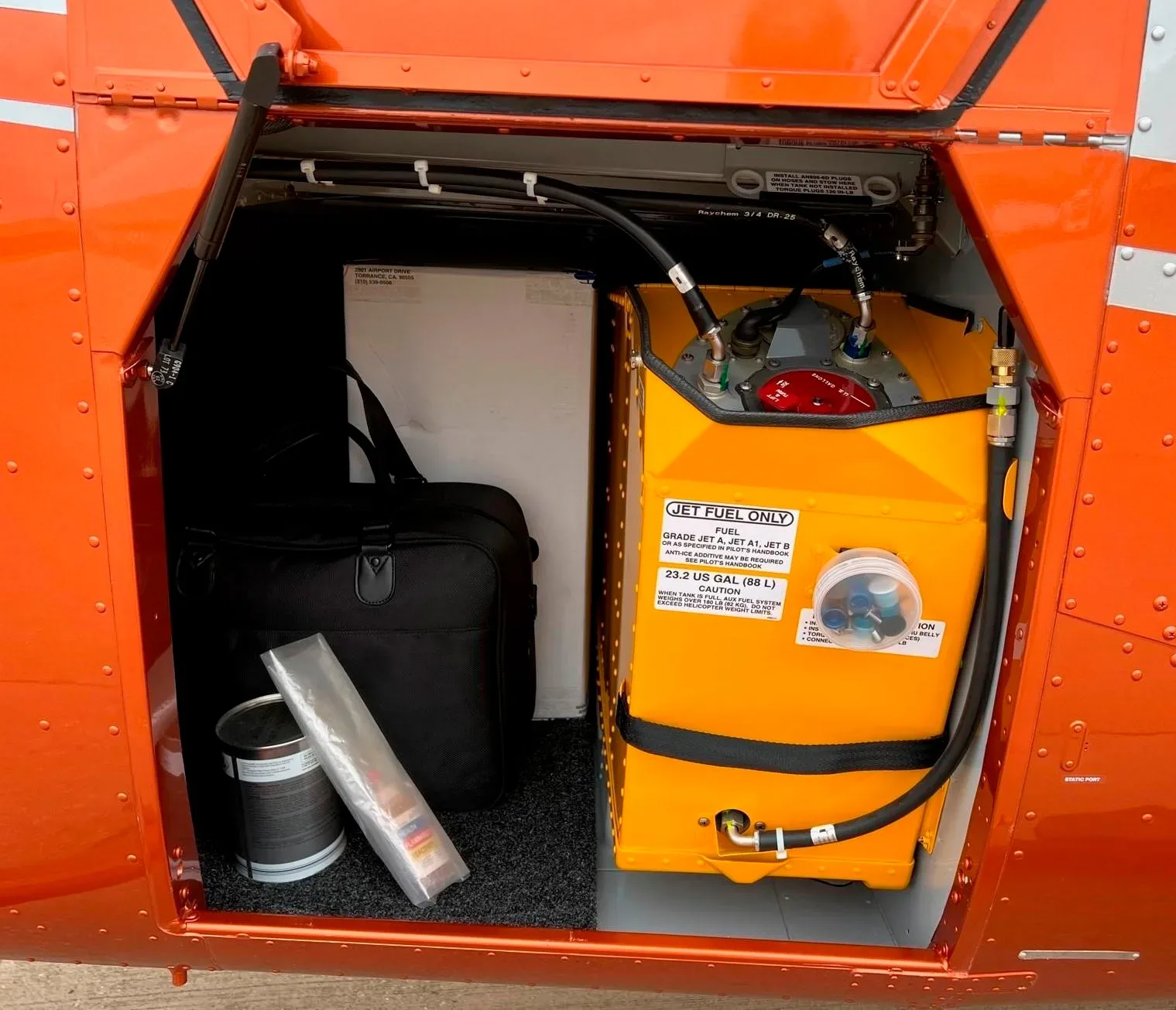 Avionics suite of a 2022 Robinson R66 Turbine.