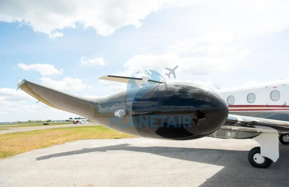 Exterior view of a 2008 Pilatus PC-12 NG.