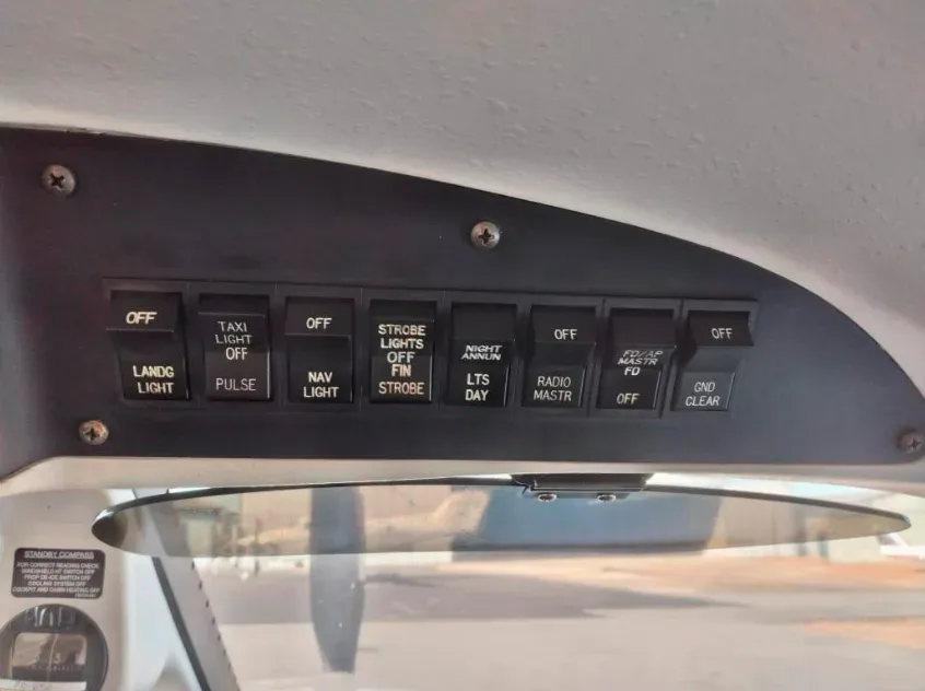 Avionics suite of a 2008 Piper Aircraft Matrix PA-46R-350T.