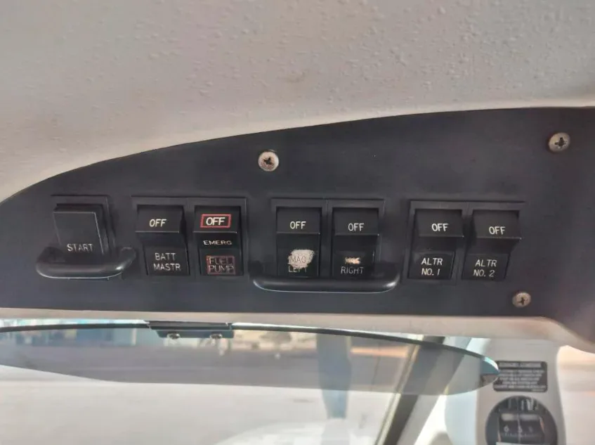 Avionics suite of a 2008 Piper Aircraft Matrix PA-46R-350T.