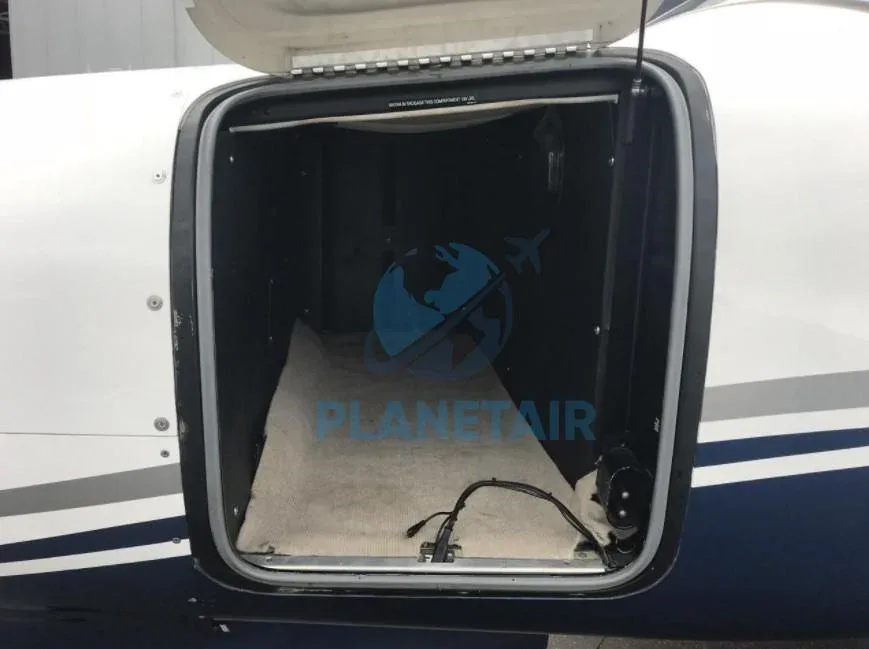 Engine detail of a 2008 Piper AIRCRAFT MATRIX PA-46R-350T.