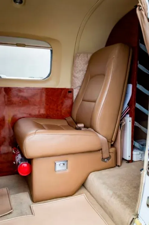 Cabin interior of a 1984 Piper Cheyenne III A.