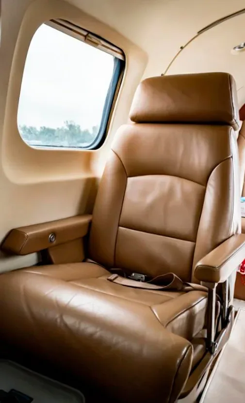 Cabin interior of a 1984 Piper Cheyenne III A.