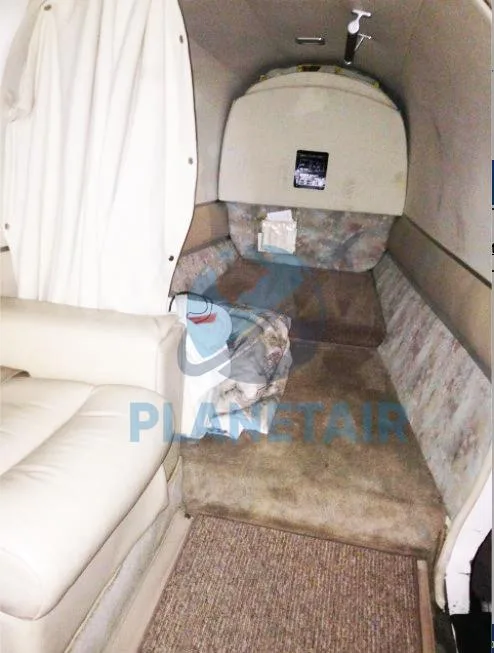 Cabin interior of a 1981 Piper Cheyenne III.