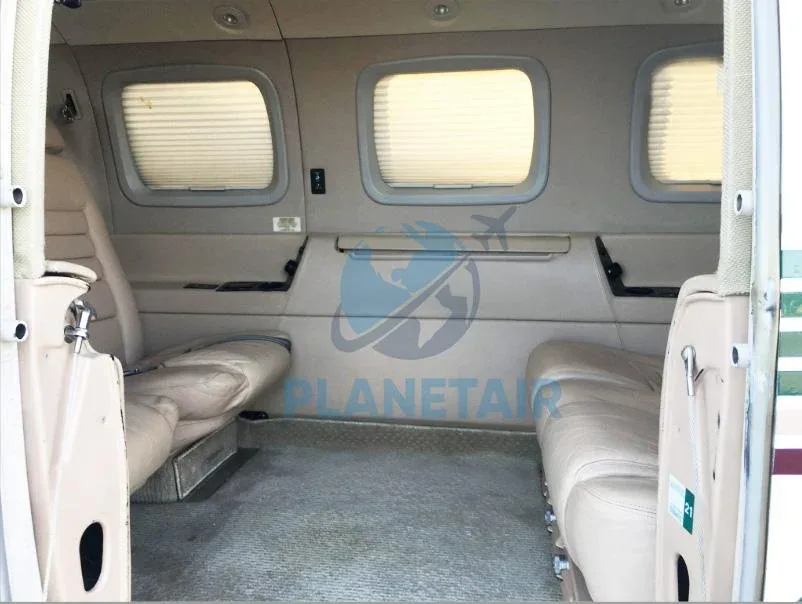 Cabin interior of a 1995 Piper JETPROP DL PA-46.