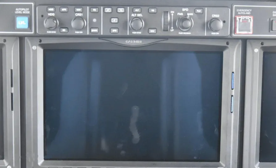 Avionics suite of a 2021 Piper M600 SLS.
