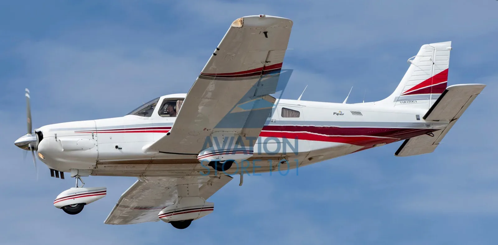 Exterior view of a 1985 Piper Malibu Mirage PA-46-350P.