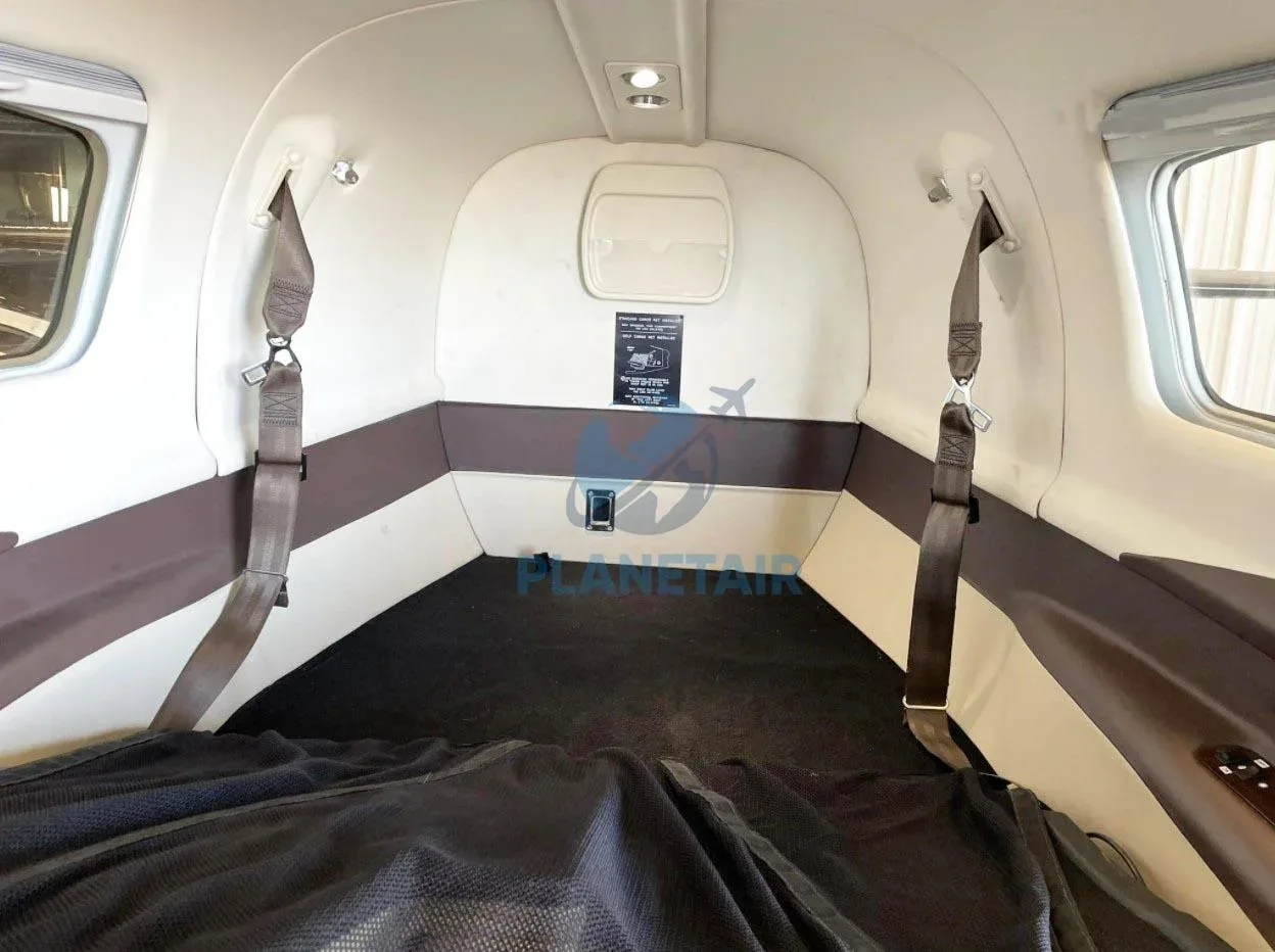 Cabin interior of a 2015 Piper MERIDIAN M500 PA-46-500TP.