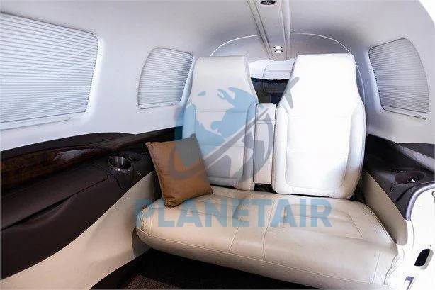 Cabin interior of a 2017 Piper MERIDIAN M600 PA-46-600TP.