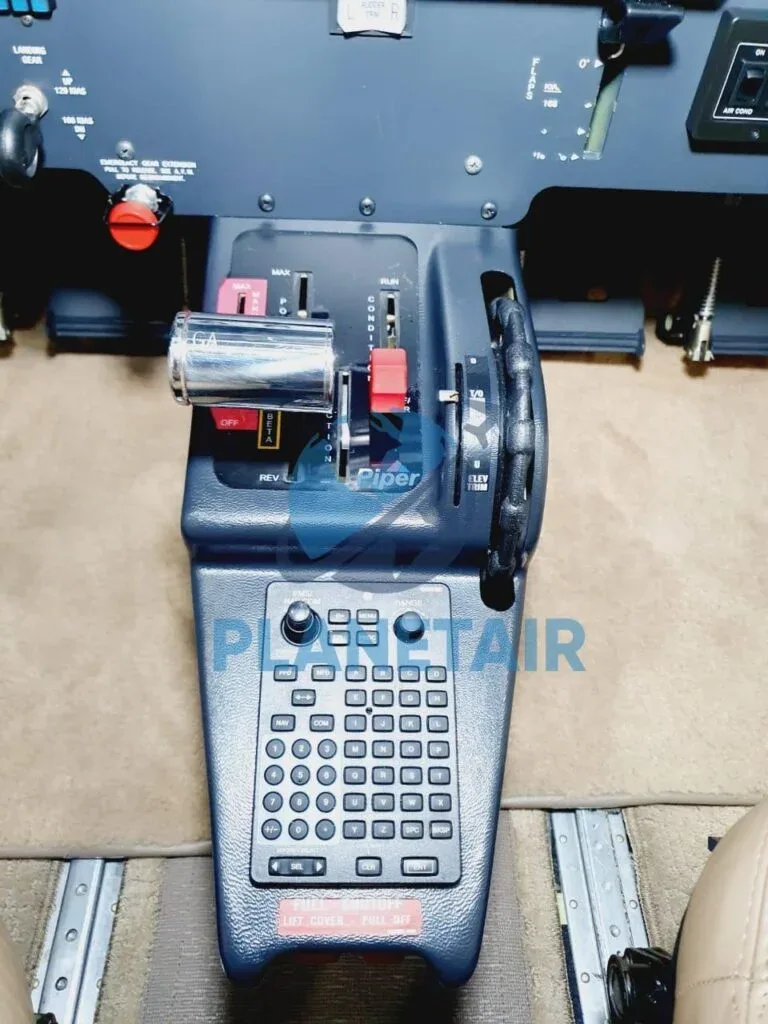 Avionics suite of a 2014 Piper MERIDIAN PA-46-500TP.