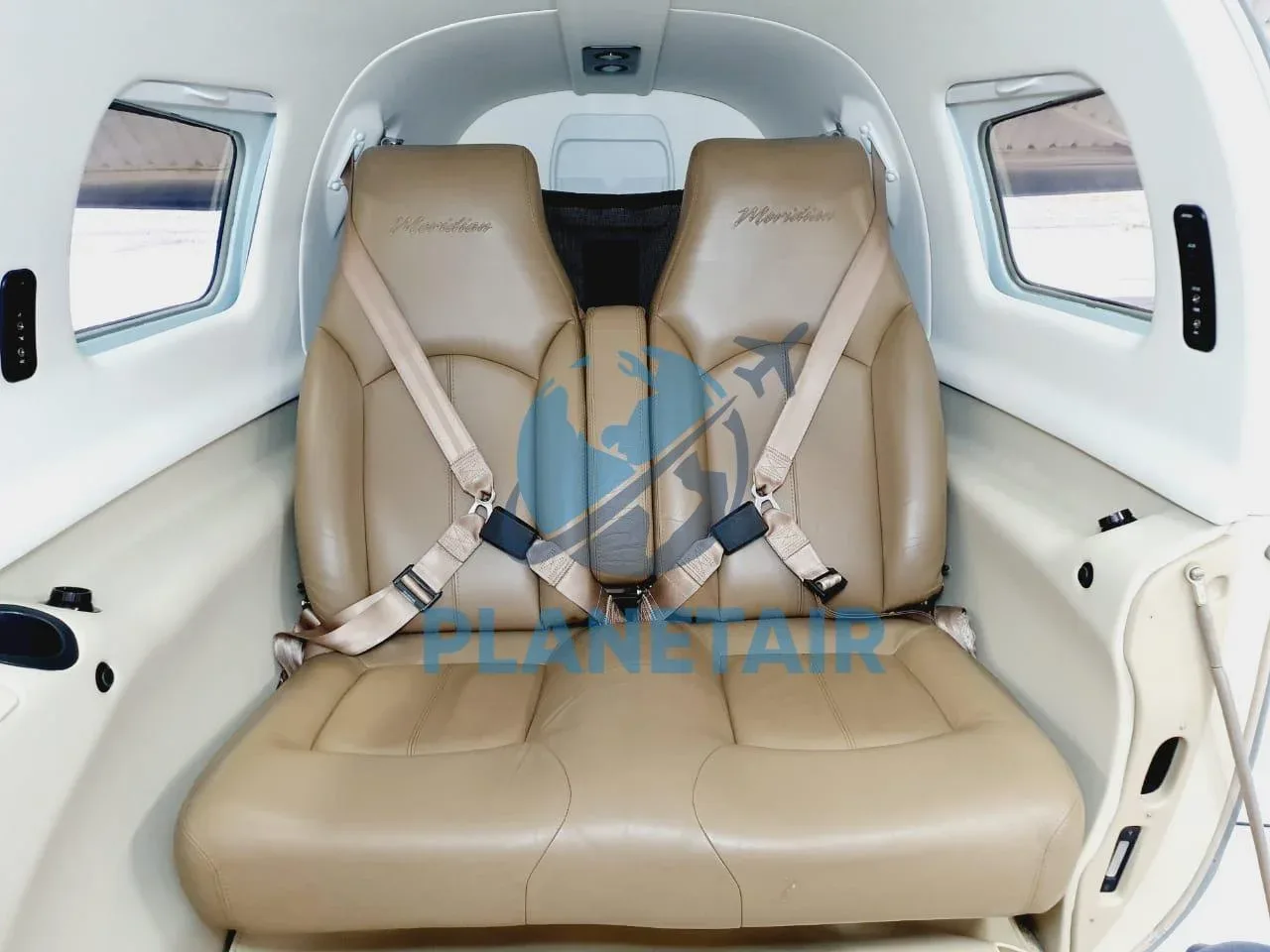 Cabin interior of a 2014 Piper MERIDIAN PA-46-500TP.