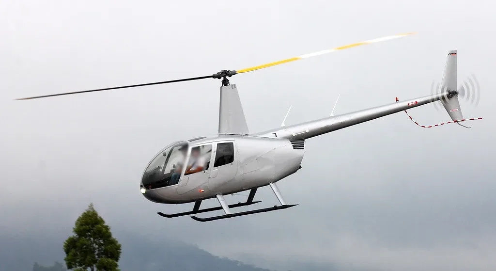 Marketing image of a 2010 Robinson R44 Raven II.
