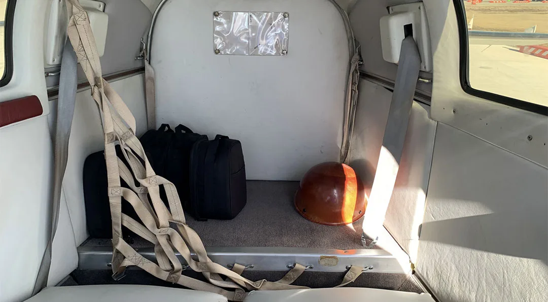 Cabin interior of a 1979 Beech PRESSURIZED BARON.