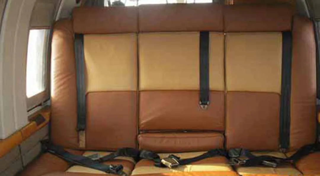 Cabin interior of a 1999 Bell 430 EXECUTIVE HELI.