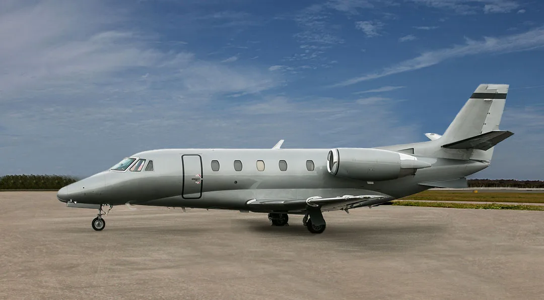 Cabin interior of a 2000 Cessna CITATION EXCEL.