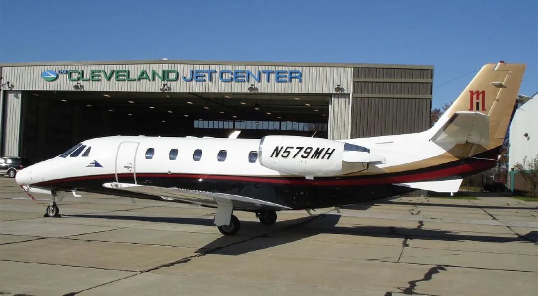 Exterior view of a 2000 Cessna CITATION EXCEL.