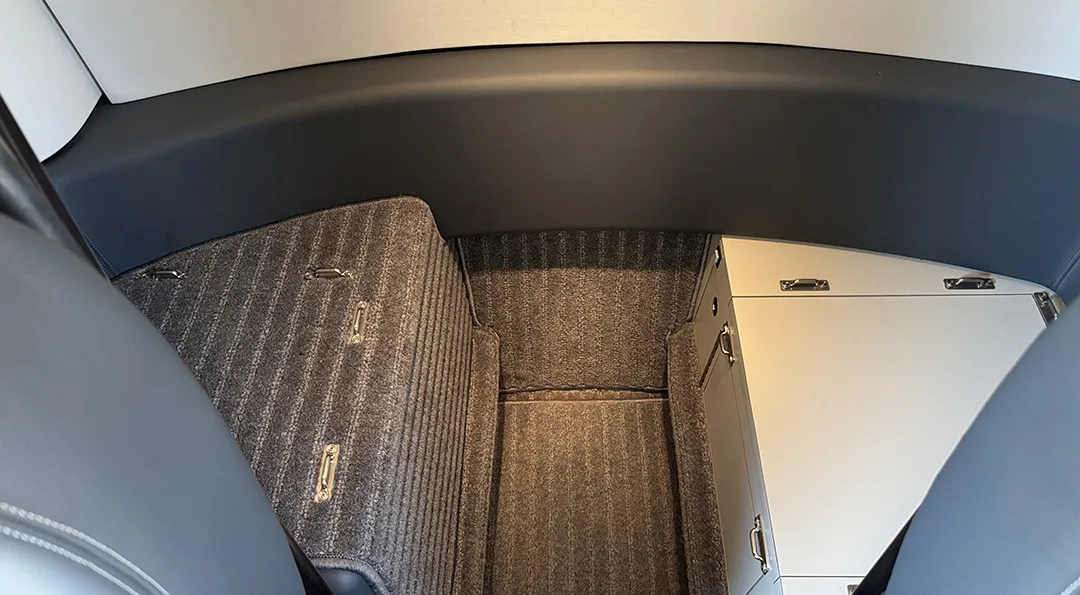 Cabin interior of a 2003 Beechcraft PREMIER I.