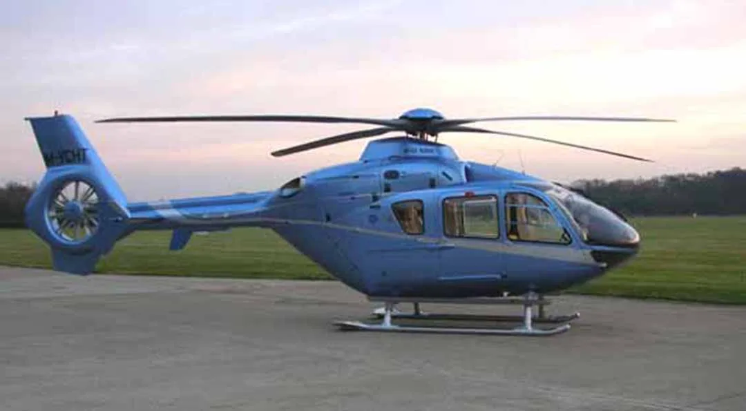 Exterior view of a 2008 Eurocopter EC 135T2.