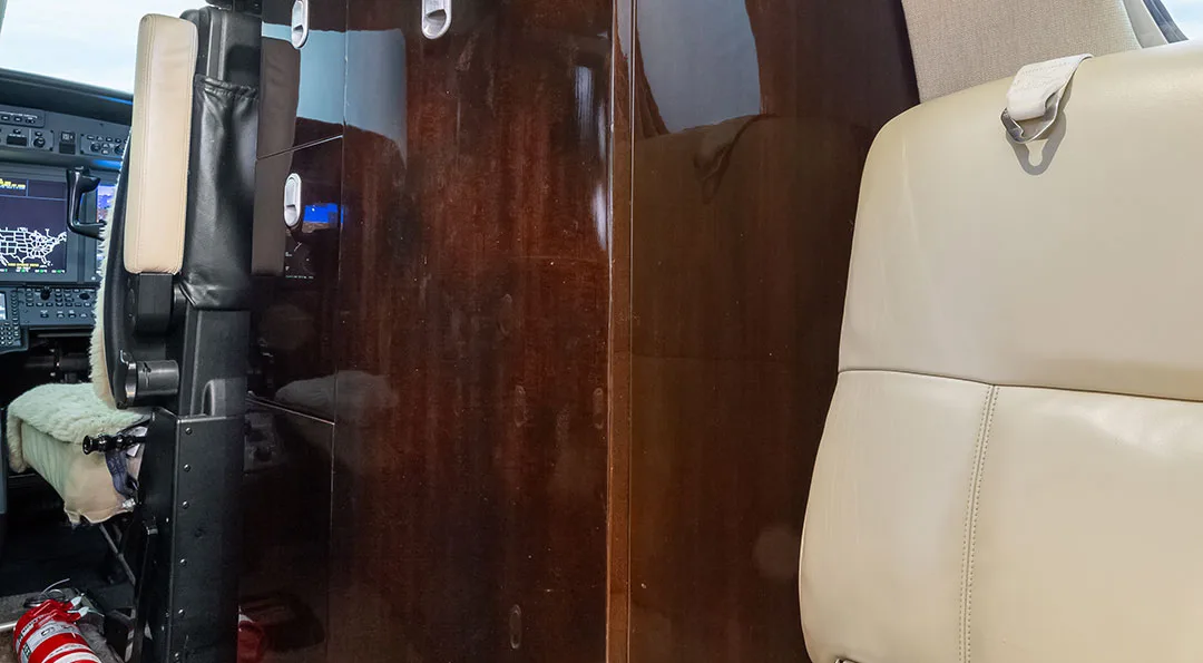 Cabin interior of a 2016 Cessna TEXTRON CITATION CJ4.