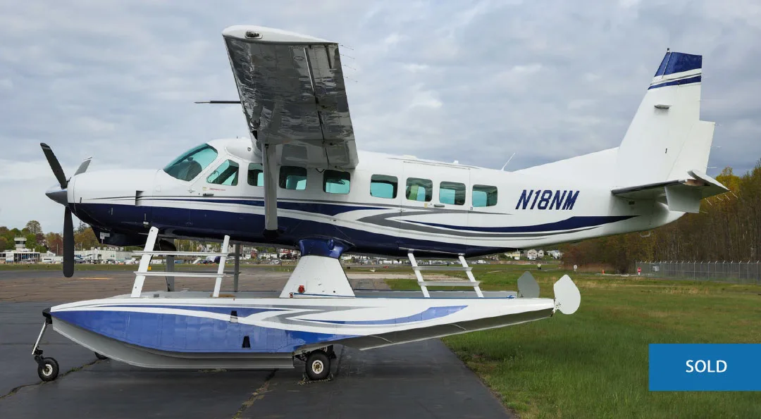 Cabin interior of a 2017 Cessna GRAND CARAVAN EX.