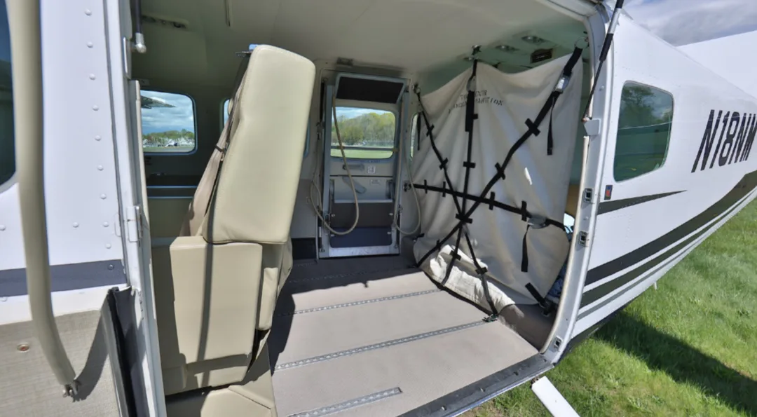 Cabin interior of a 2017 Cessna GRAND CARAVAN EX.