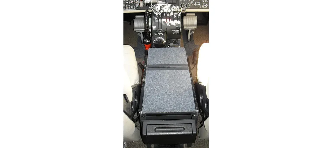 Cockpit and instrument panel of a 2013 Beechcraft King Air 350i New Blackhawk XP67A’s New MT 5 Bladed Props Collins Pro-Line 21.