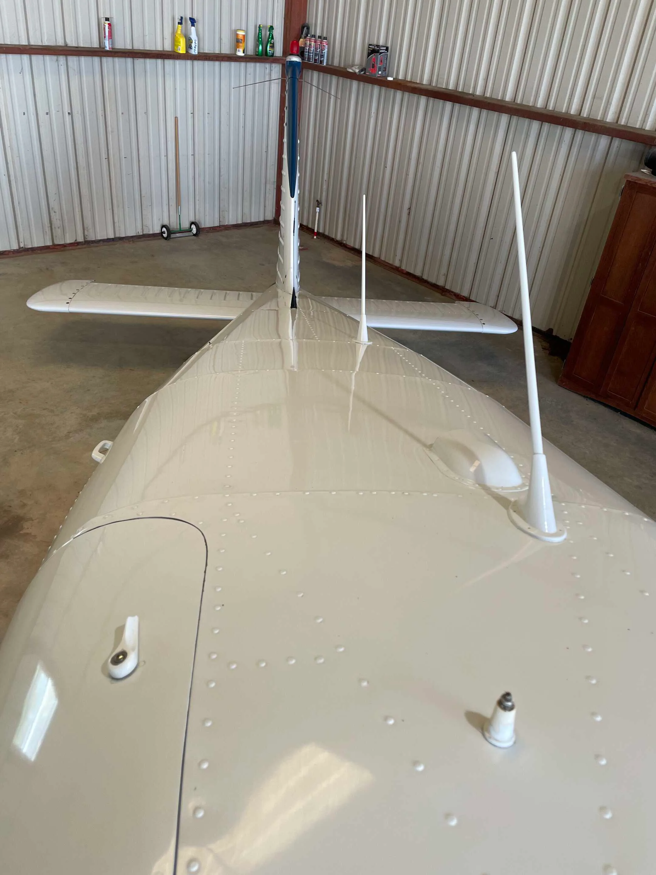 Exterior view of a 1964 Piper Cherokee 235.
