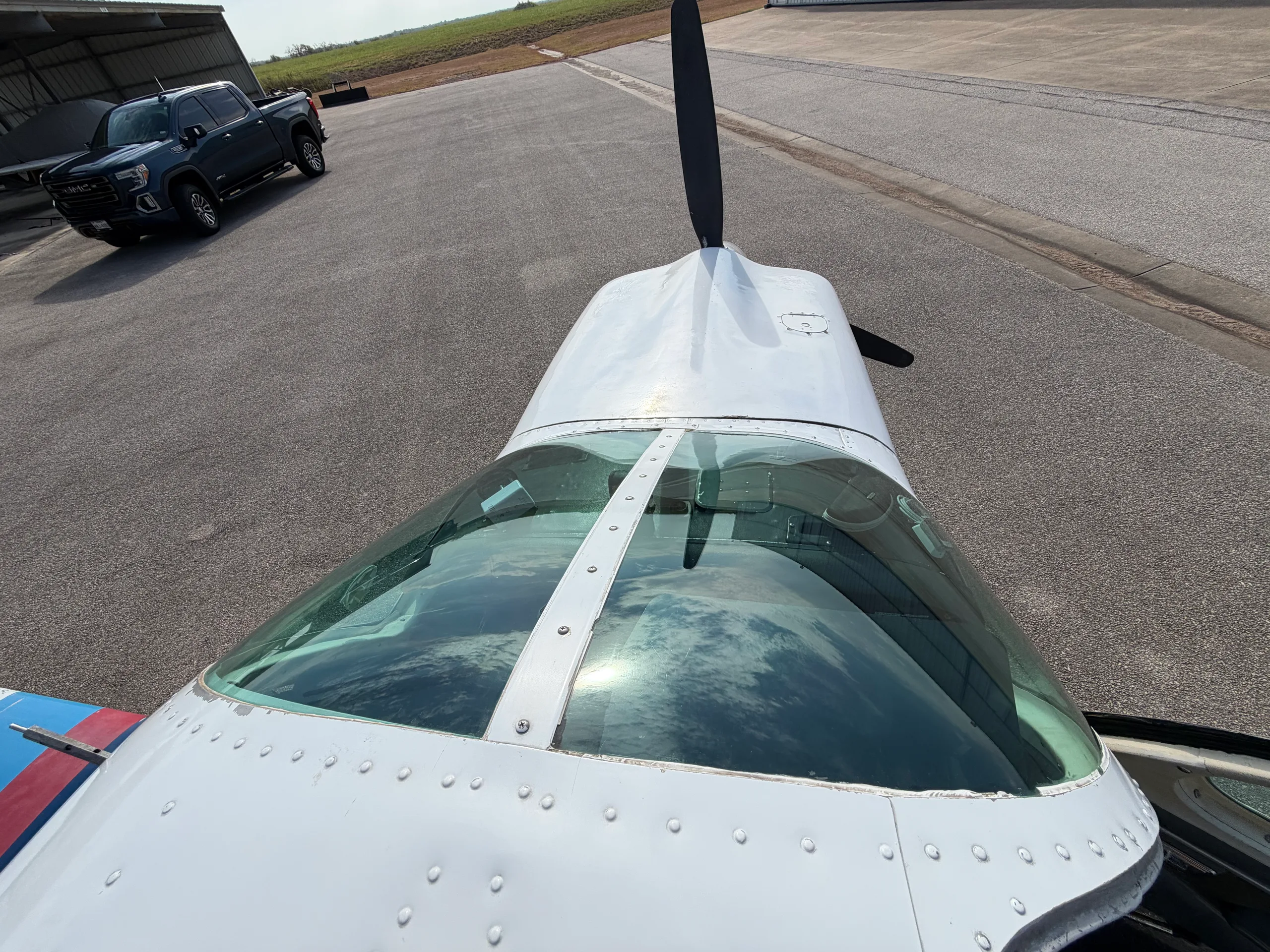 Exterior view of a 1969 Piper Arrow 200HP.