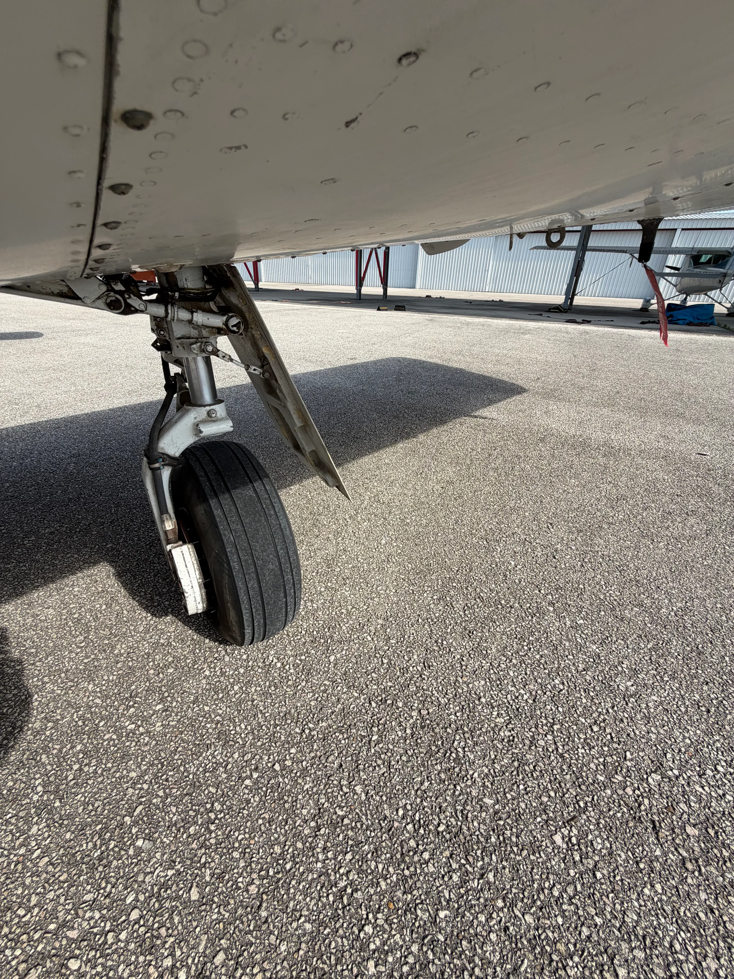 Exterior view of a 1969 Piper Arrow 200HP.