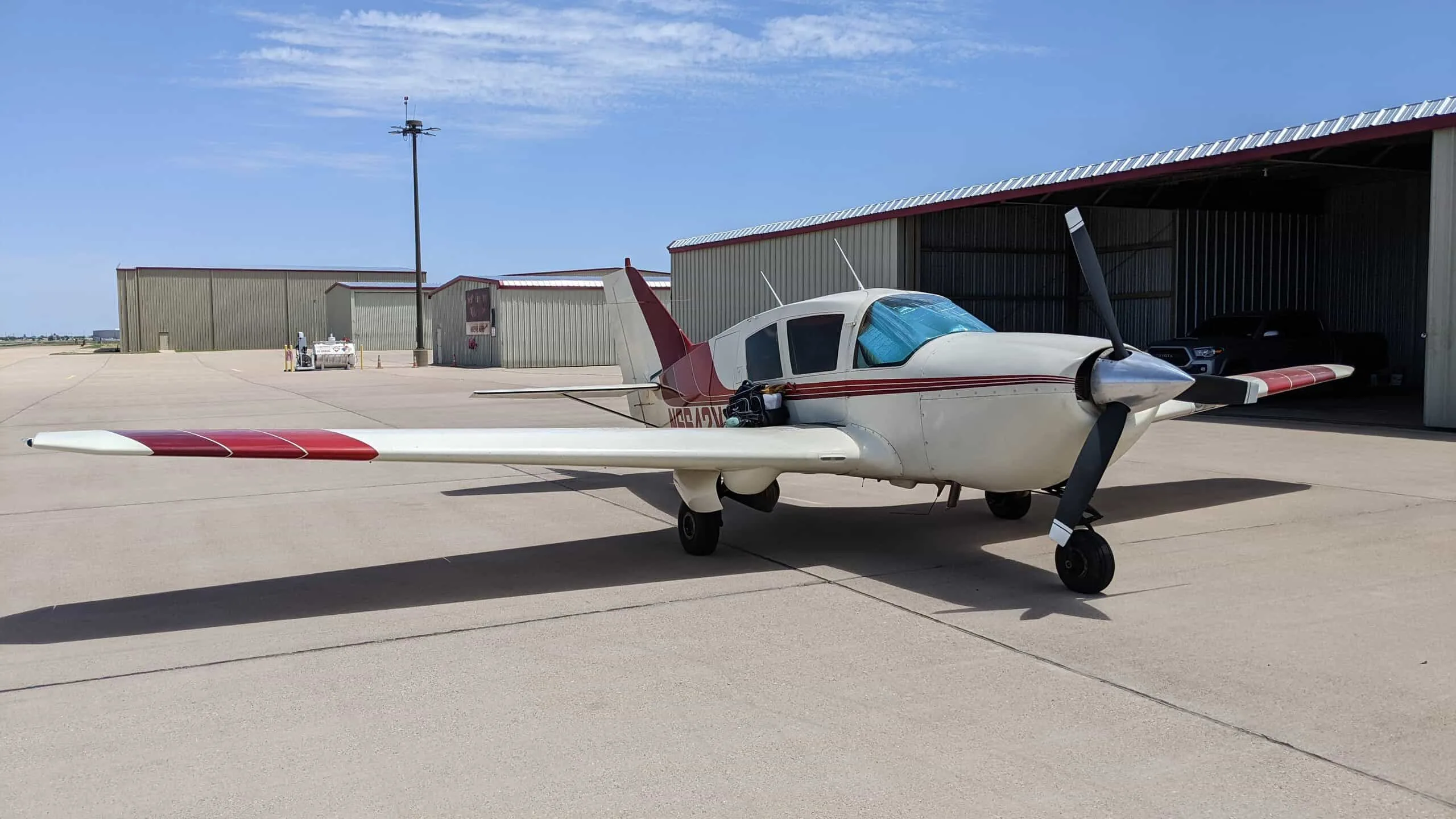 Avionics suite of a 1970 Bellanca Super Viking 17-30A.