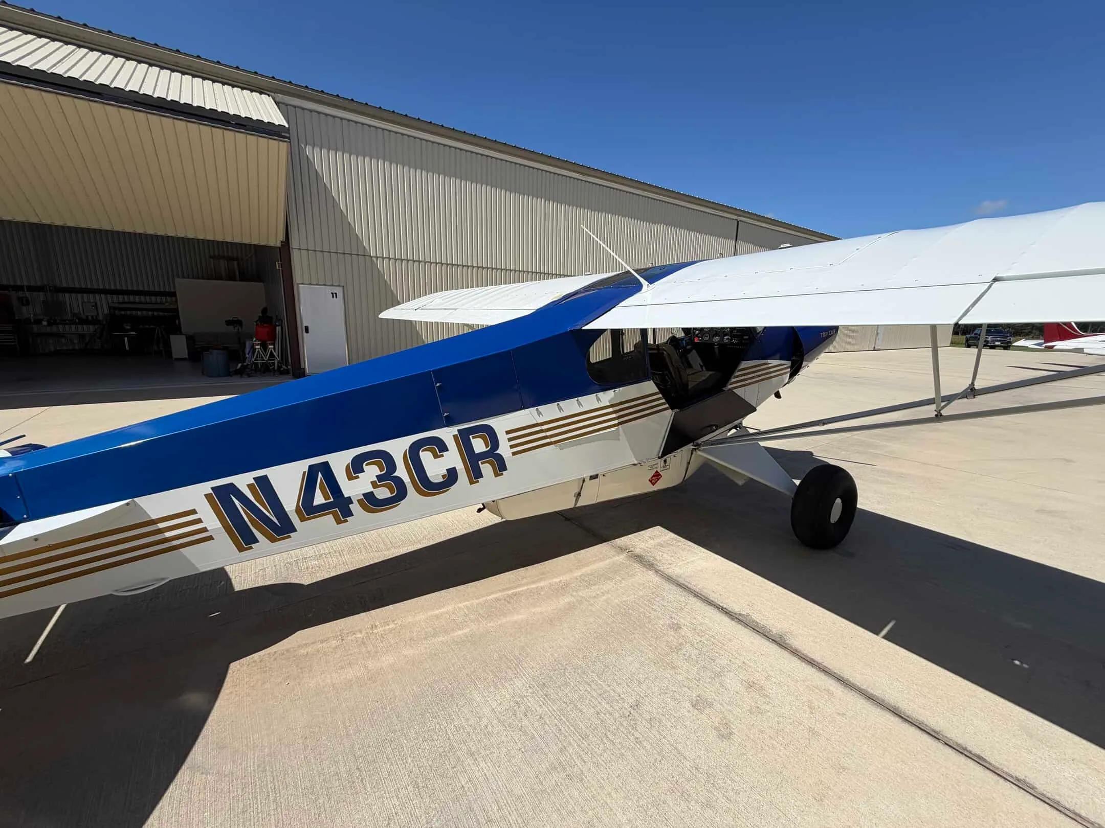 Exterior view of a 2005 CubCrafters Top Cub.