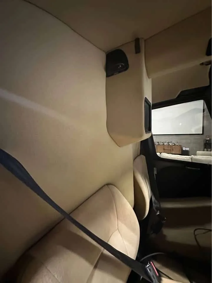 Cabin interior of a 2015 Robinson Raven II.