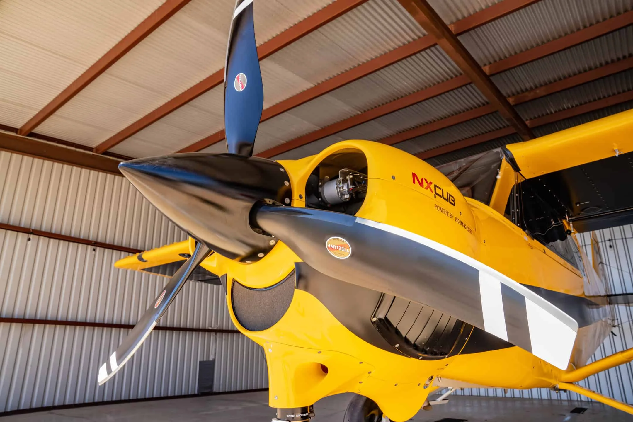 Exterior view of a 2023 CubCrafter NXCub, N119.